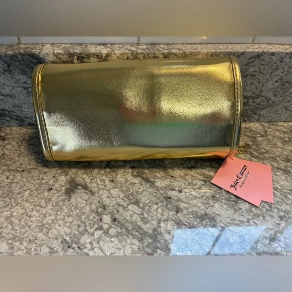 Juicy Couture Gold Women's Makeup Bag - Picture 12 of 15